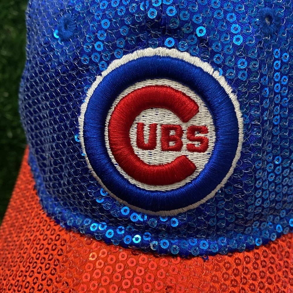 CHICAGO CUBS Victoria's Secret PINK LIMITED EDITION BLING SEQUIN SPARKLE 2TONE - Picture 6 of 15